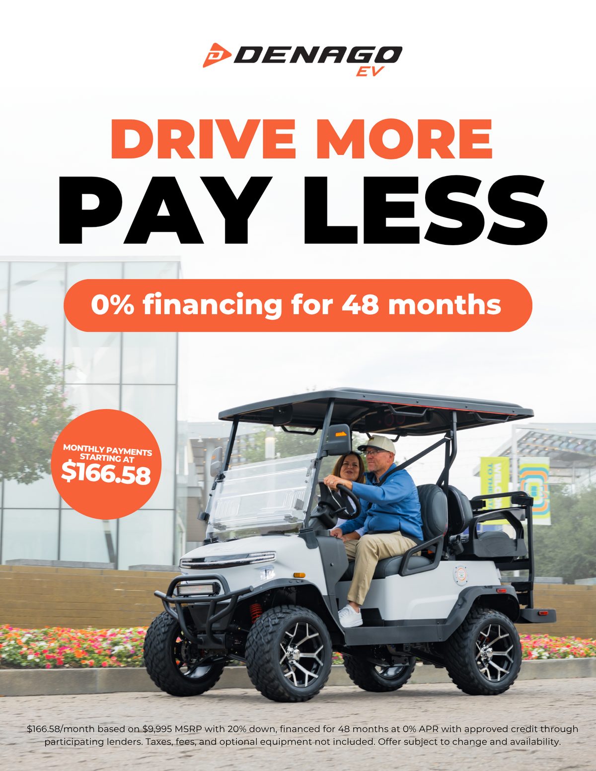 Drive More, Pay Less — 0% financing for 48 months